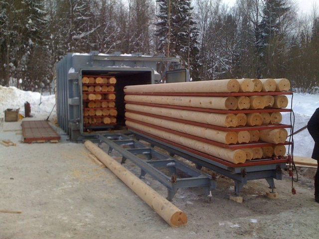 Вакуумные инфракрасные сушильные камеры EcoWood VIRK-5, VIRK-10 VIRK-10