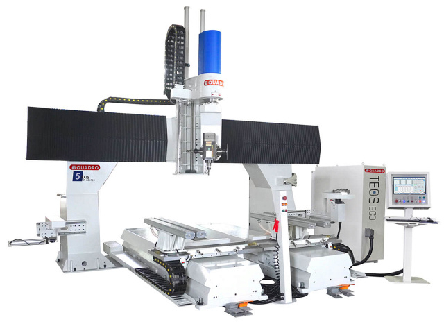 Пятиосевой обрабатывающий центр QUADRO TEOS ECO