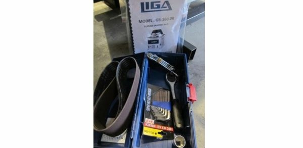 Шлифовальный станок орбитального типа для криволинейных и прямолинейных заготовок LIGA GB-160-2R