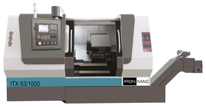 Токарный центр с наклонной станиной IRONMAC ITX-63/1000