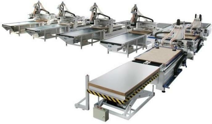 Фрезерный станок с ЧПУ BJD-Z5 2030 NESTING LINE