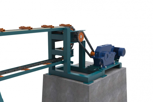 Линия сортировки с раскряжевкой бревна LSR 1250