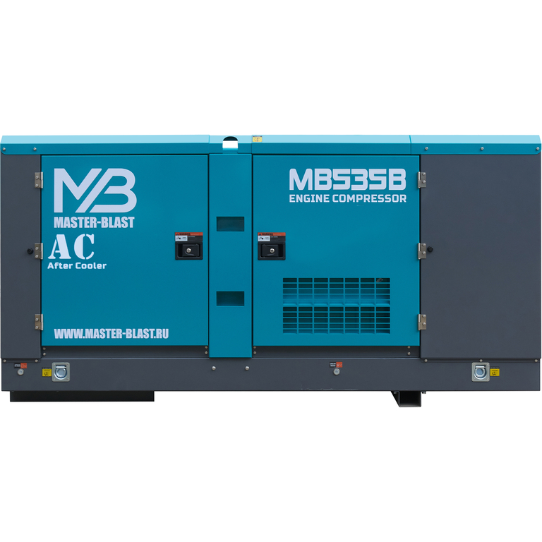Master Blast MB-535B-12+AC винтовой дизельный компрессор