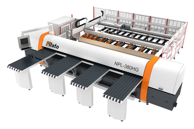 Раскроечный центр с задней загрузкой серии INDUSTRIAL Filato NPL-330HG