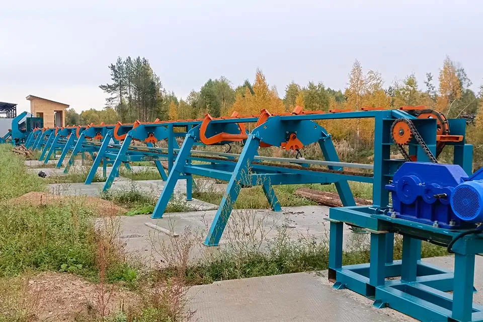 Раскряжевочно - дровокольная линия Cronver DRS 1250