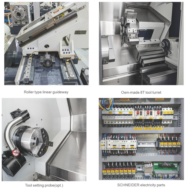 Токарный обрабатывающий центр с ЧПУ NINGBO BLIN MACHINERY модели BL-S200L