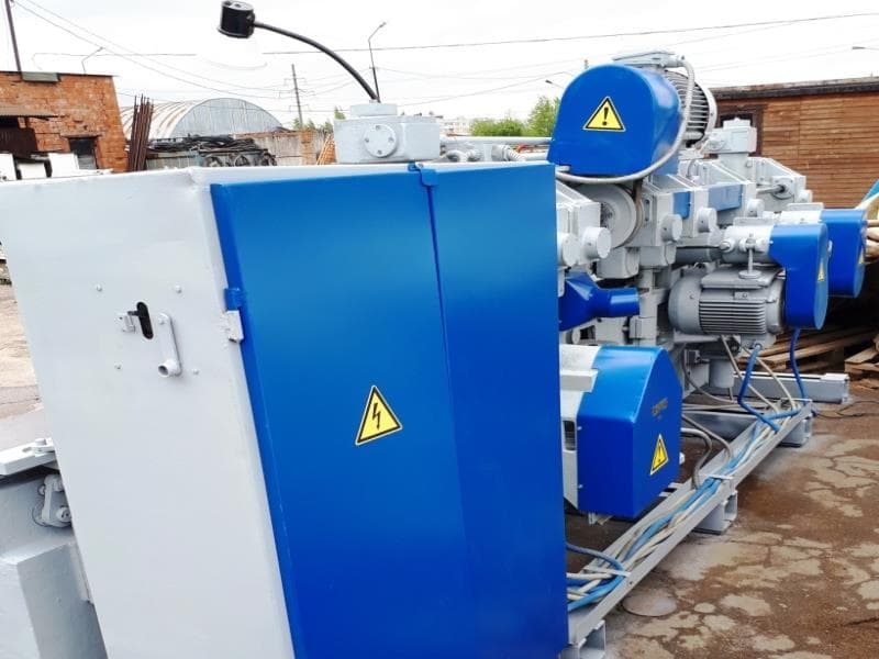 Четырехсторонний строгальный станок С25-5А б/у, ремонт июнь 2017