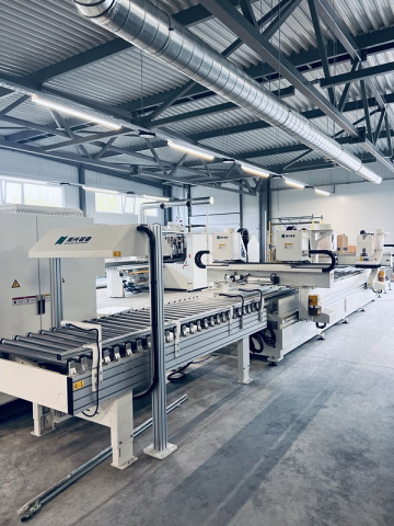 Сверлильно-присадочный центр с ЧПУ Nanxing N2508