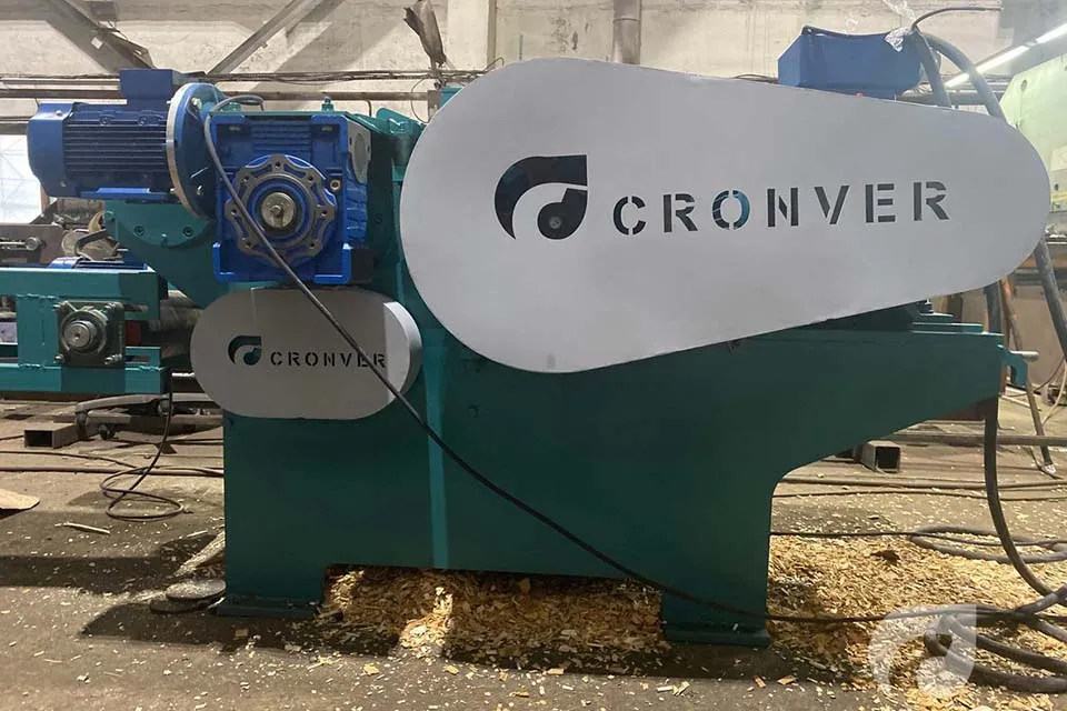 Барабанная рубительная машина Cronver BRM 110