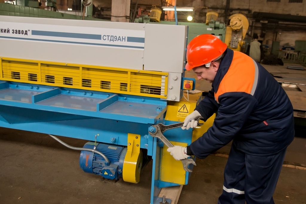 Ножницы гильотинные механические СТД-9А