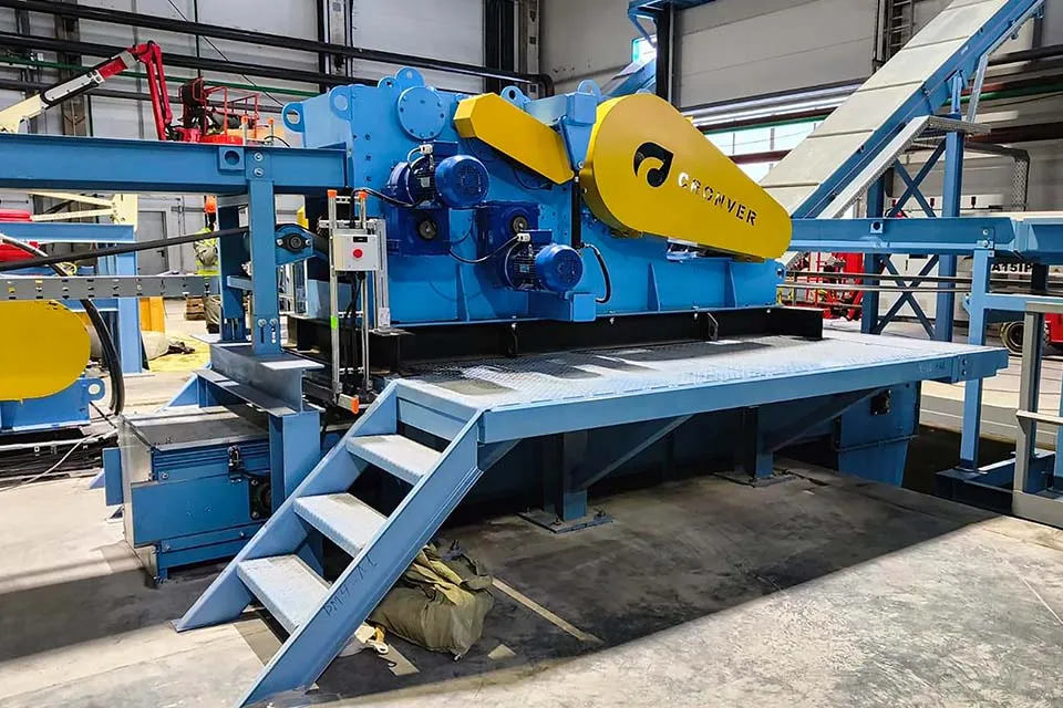 Барабанная рубительная машина Cronver MRB 160