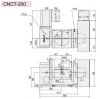 Двухосевой поворотный стол с наклоном от ЧПУ CNCT-200 GSA+