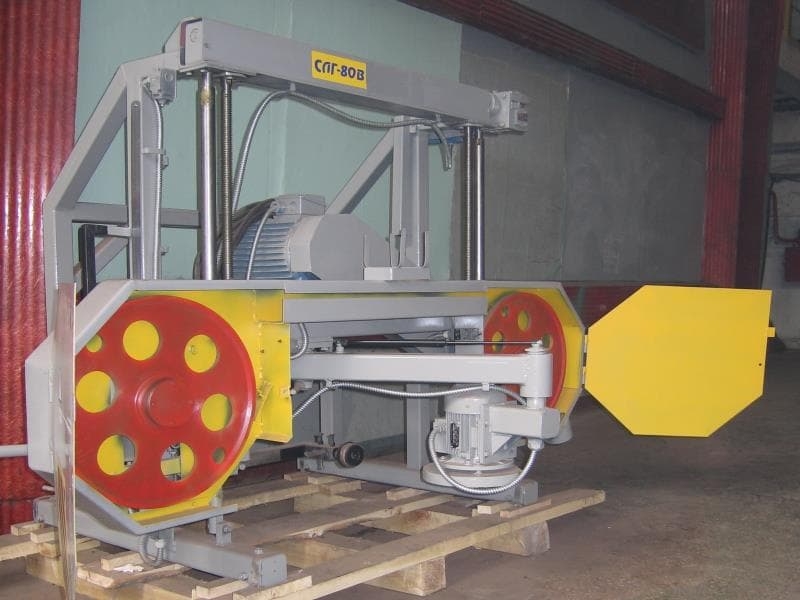 Пилорама ленточная горизонтальная СЛГ-80ВУ1