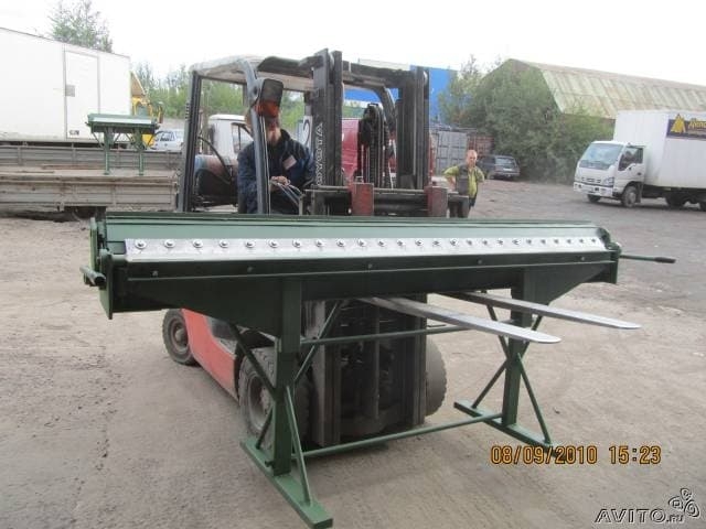 Листогибочный ручной сегментный станок ЛГРСУ-1500