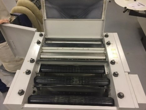 Рейсмусовый станок DELTAMACHINERY DWT-208F двухсторонний