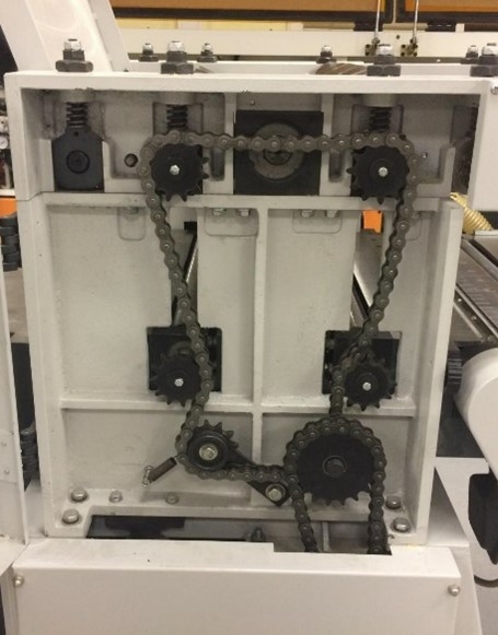 Рейсмусовый станок DELTAMACHINERY DWT-208F двухсторонний