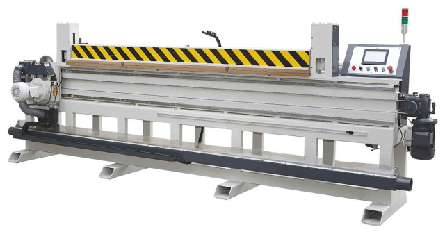 Станок для пиления и прифуговки шпона QUADRO Winner 3200