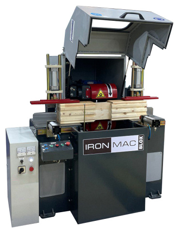 Станок для выборки чашек в строительном брусе IRONMAC BLOX 4x4-200 (200x250)
