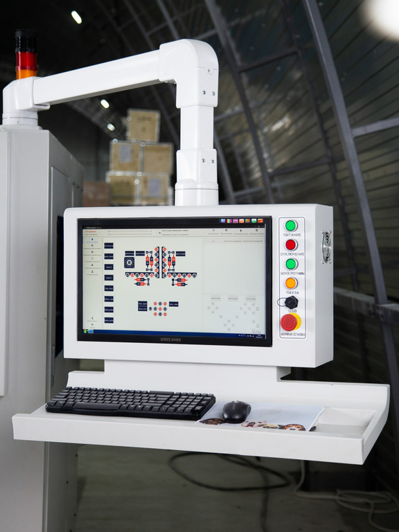 Сверлильно-присадочный центр с ЧПУ JIYU CD-612B