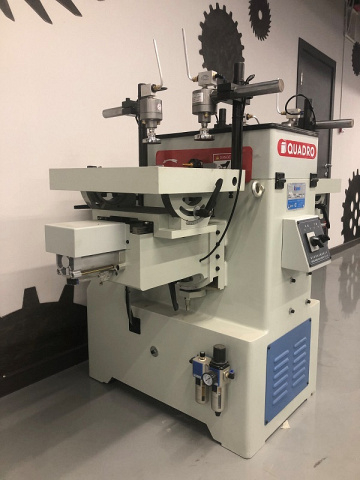 Сверлильно-пазовальный автоматический станок QUADRO MS3112