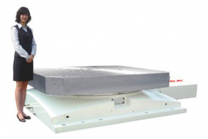 Большой горизонтальный одноосевой поворотный стол ЧПУ HRT-1000 GSA+