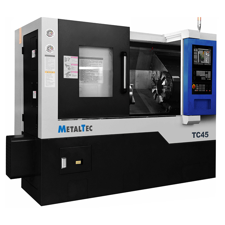 Токарный станок ЧПУ с наклонной станиной MetalTec ТС 45 (Комплектация ПРОМ)