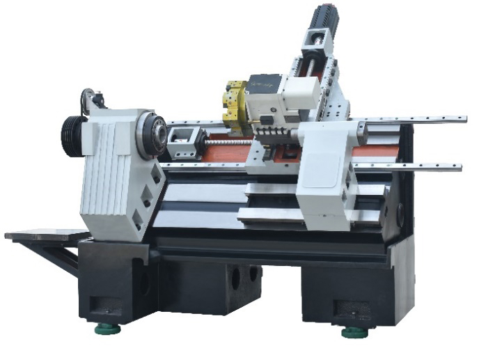 Токарный станок ЧПУ с наклонной станиной MetalTec ТС 45 (Комплектация ПРОМ)