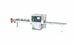 Автоматический торцовочный станок с функцией вырезки дефектов JANGJA AM8515 / EM8515