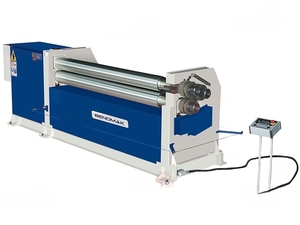 Мощные трёхвалковые ассиметричные вальцы с электроприводом Bendmak CYL-ST 200-20/8.0