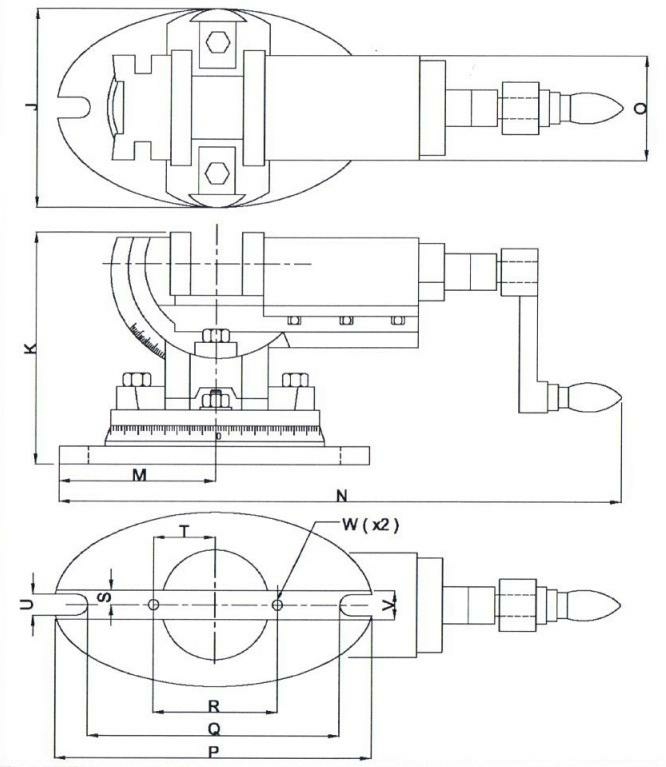 Тиски станочные 3-х осевые, прецизионные TLT/SP-75