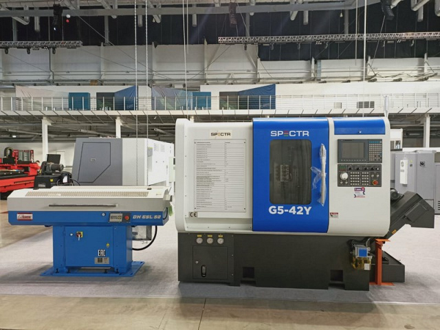 Токарно-фрезерный центр с ЧПУ SPECTR G5 - 60YS + противошпиндель