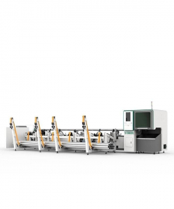 Лазерный станок для резки труб с автоматическим устройством для подачи труб TS-TA 6000L 1000Вт