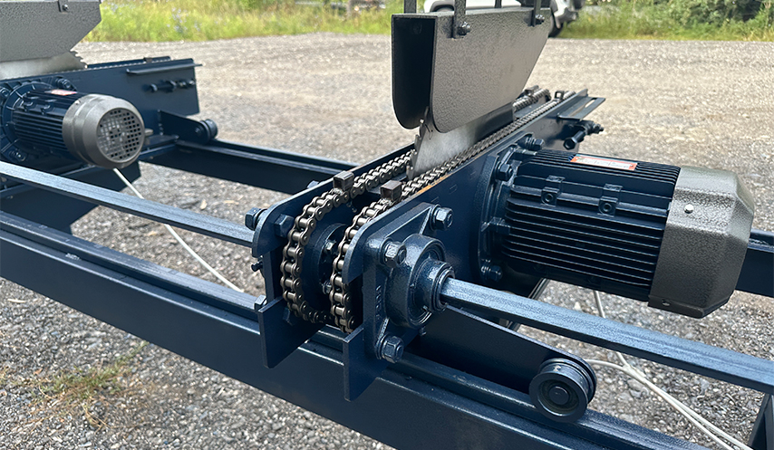 Проходной торцовочный станок по дереву Стилет ТСП (50/100)