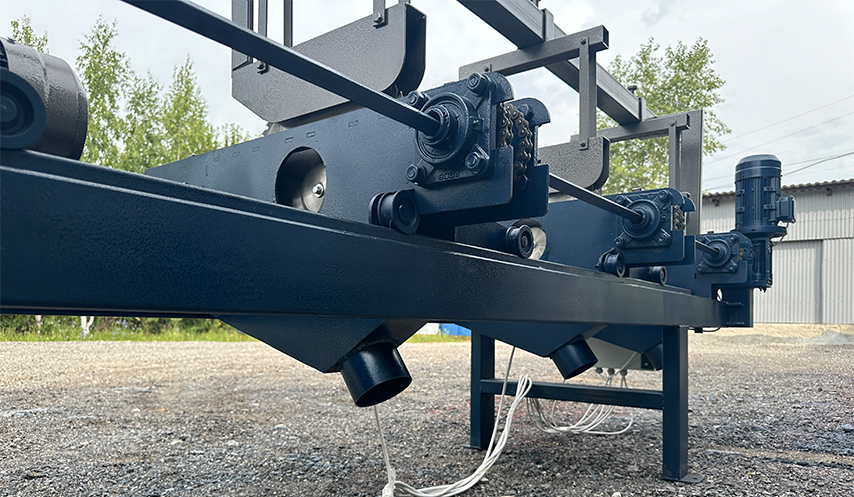 Проходной торцовочный станок по дереву Стилет ТСП (50/100)