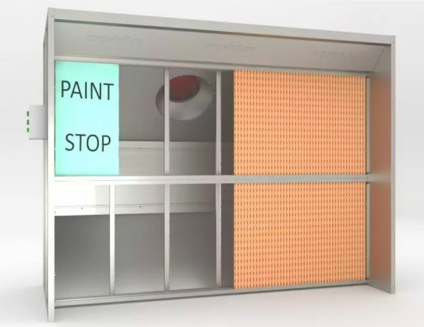 Кабина для покраски с сухой фильтрацией