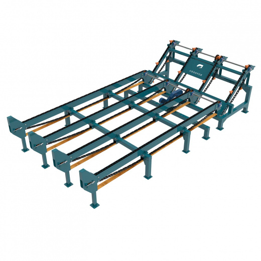 Разобщитель бревна с эстакадой Cronver RL-V (высокий)