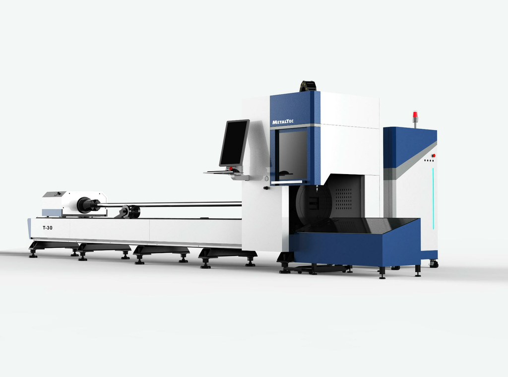 Оптоволоконный лазерный станок для металлических труб METALTEC T-30 (MAXPHOTONICS 3000W)