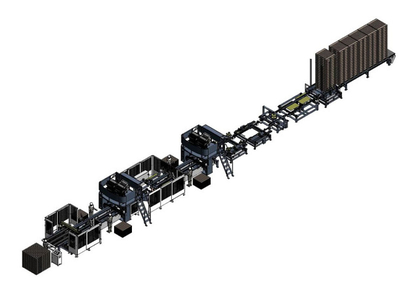 Автоматическая линия для сборки паллет EcoWood Pallet Line 2500 Pallet Line 2500