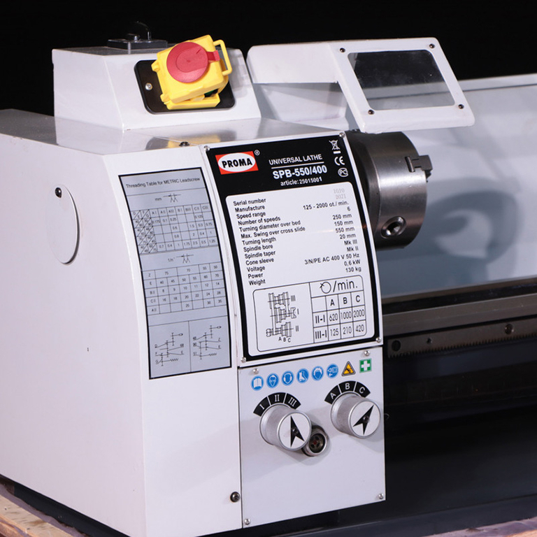 Универсальный токарный станок Proma SPB-550/400