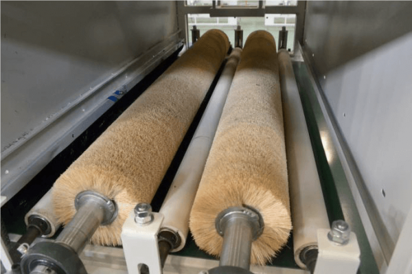 Линия каширования панелей на ПУР клее-расплаве PURETE T1