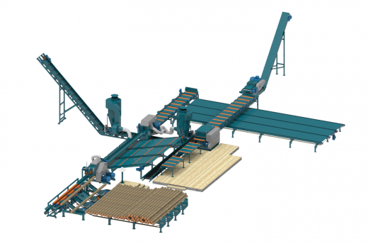 Тонкомерная линия лесопиления SB 260