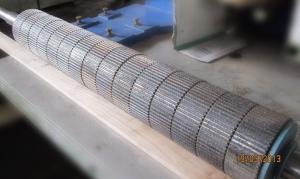 Вал подающий сегментный в сборе для СР8-1, СР8-2