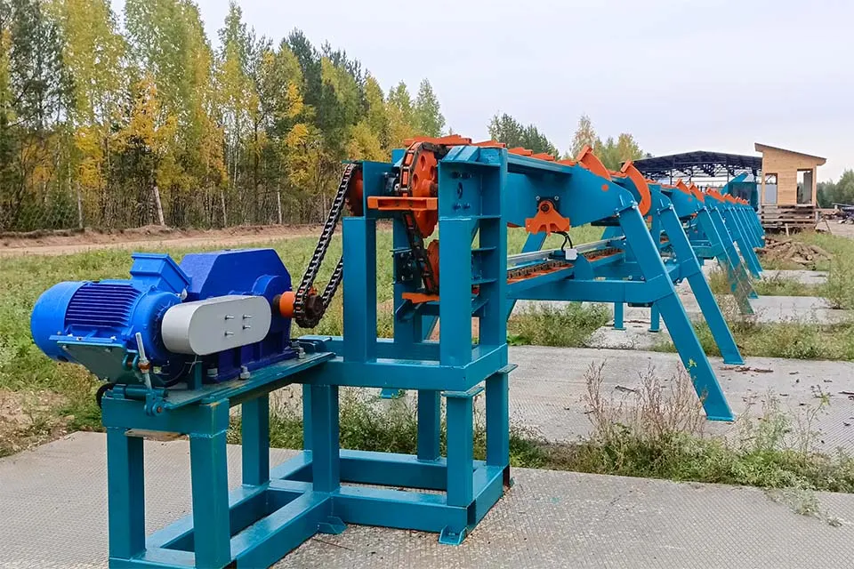 Раскряжевочно - дровокольная линия Cronver DRS 1250