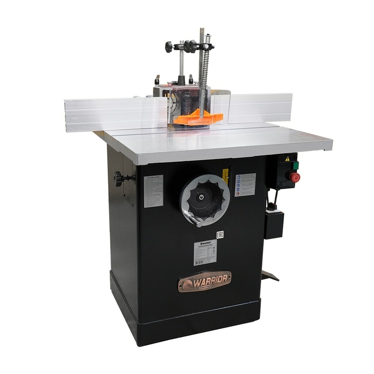 WARRIOR W0401F 400В ФРЕЗЕРНЫЙ СТАНОК 10000 / 8000 / 6000 / 4000 ОБ/МИН МОЩНОСТЬ ДВИГАТЕЛЯ 2,2 КВТ