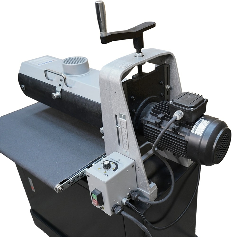 Барабанный шлифовальный станок warrior w0605 b  максимальная ширина обработки 812 мм мощность двигателя 1,1 квт