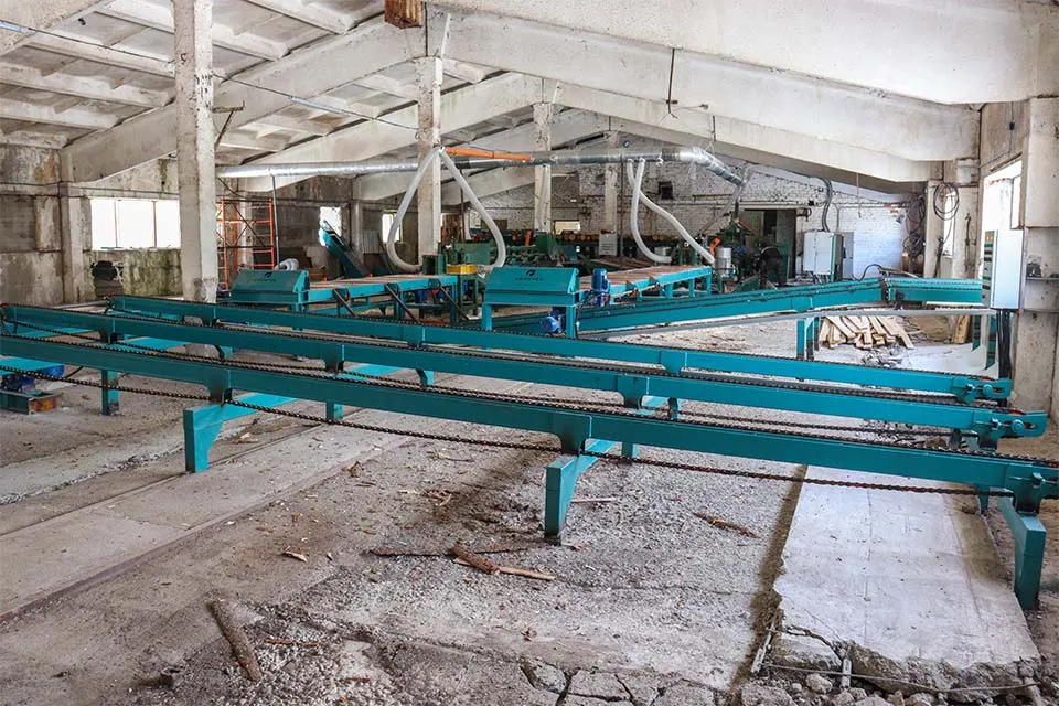 Линия производства паллетной доски Cronver 340-P