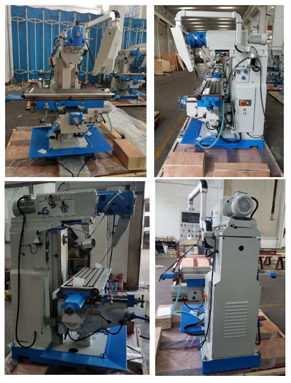 Универсальный фрезерный станок с поворотной фрезерной головой MetalCraft X6432 с УЦИ по 3-м осям (X/Y/Z)