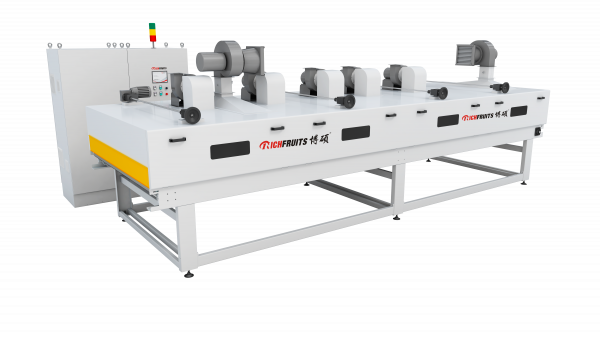 Линия вальцового нанесения УФ-ЛКМ с эксимерным модулем RICHFRUITS