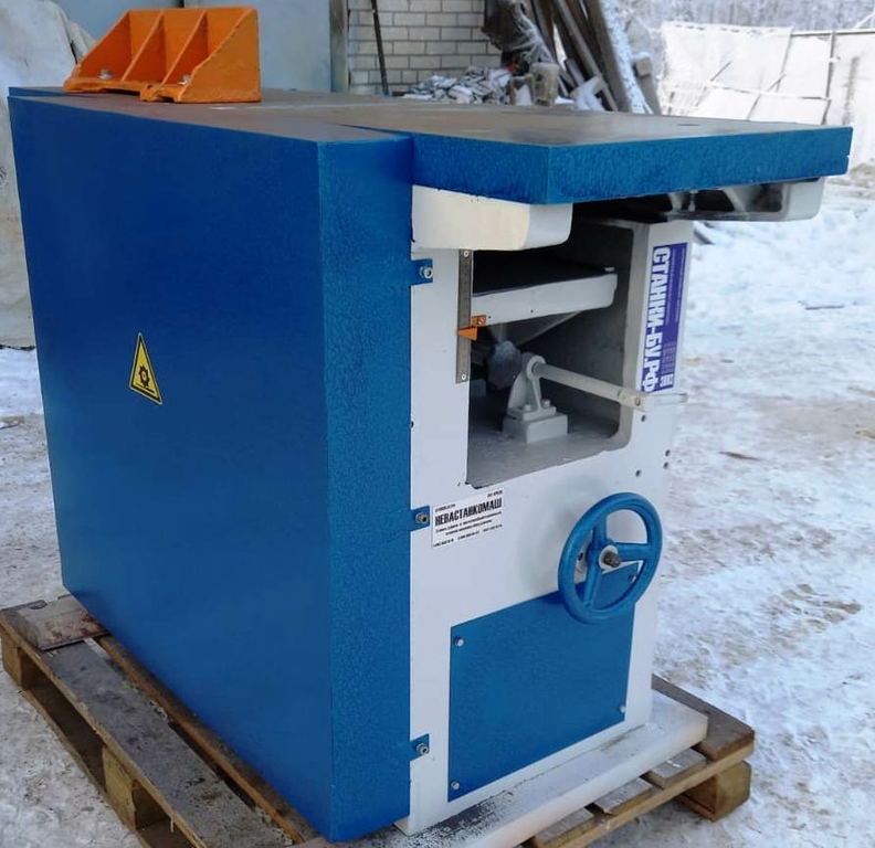 Фуговально-рейсмусовый станок после ремонта