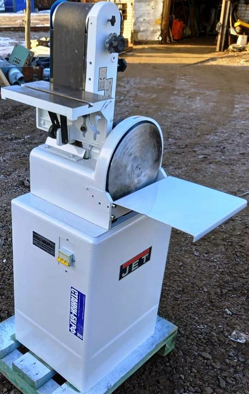 Тарельчато-ленточный шлифовальный станок JET BD 31A бу (BD31A.240312)